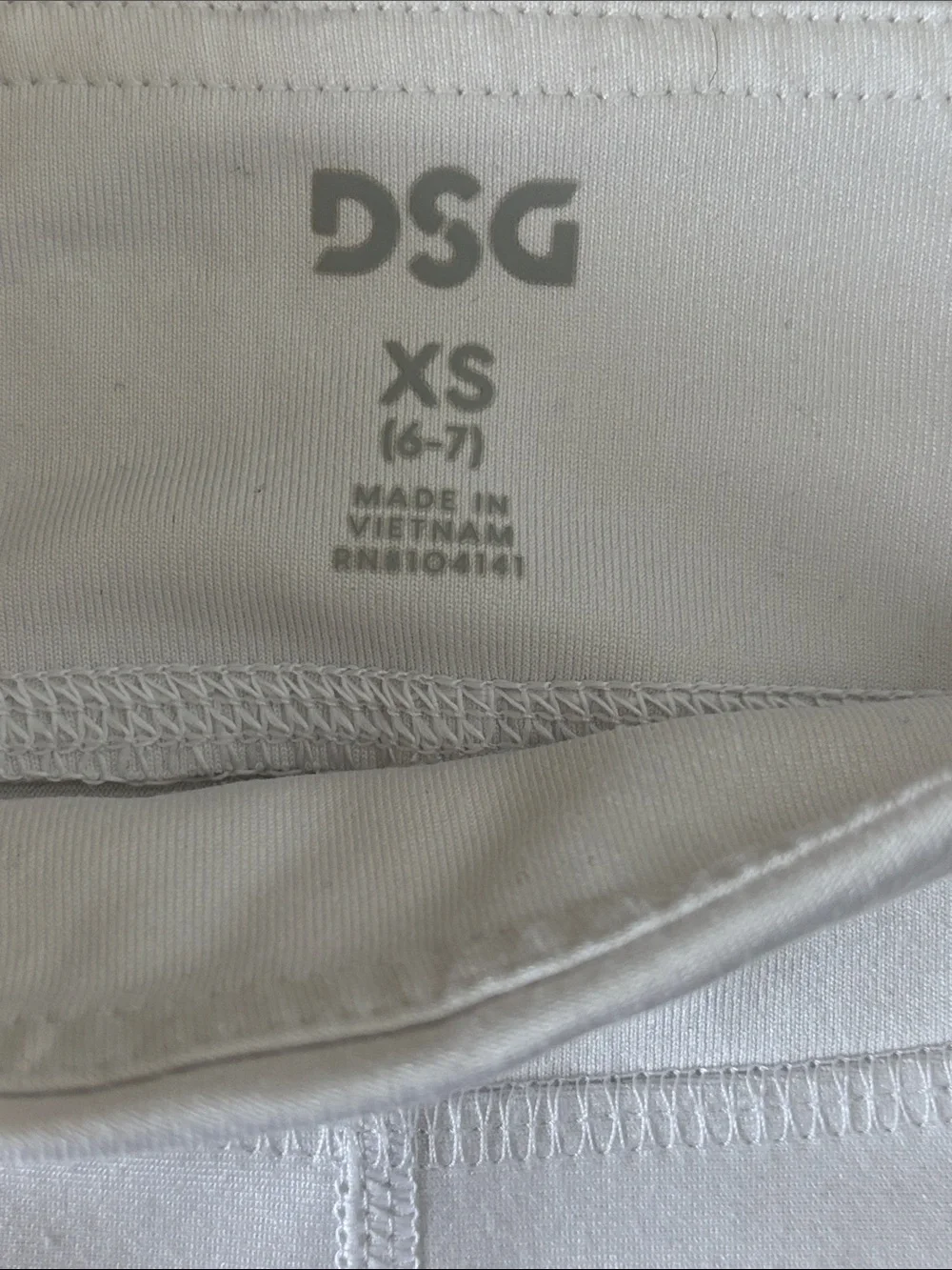 DSG White girls High-Rise Bike Shorts
